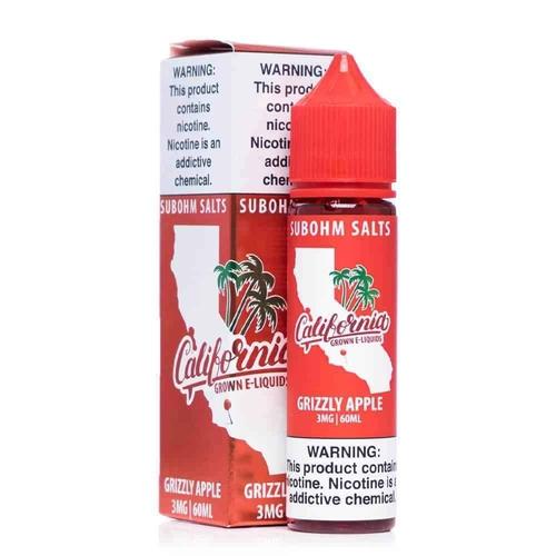 California Grown Eliquids Grizzly Apple